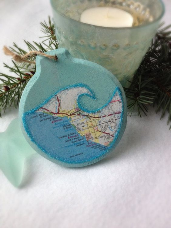 Waves Ornament