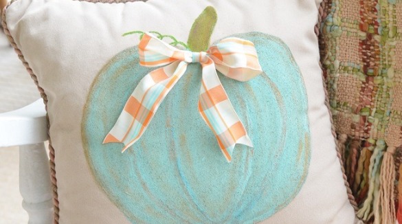 fall coastal themed pillow | SeaShore Realty