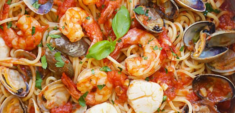 5 new years recipes that will warm your heart seafood pasta | seashore realty