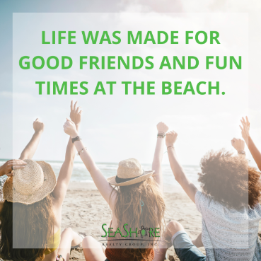 warm and sunny beach quotes | seashore realty