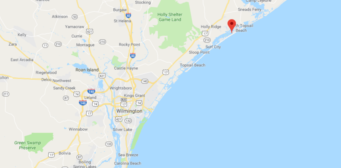 map of north carolina east coast | Seashore Realty Group