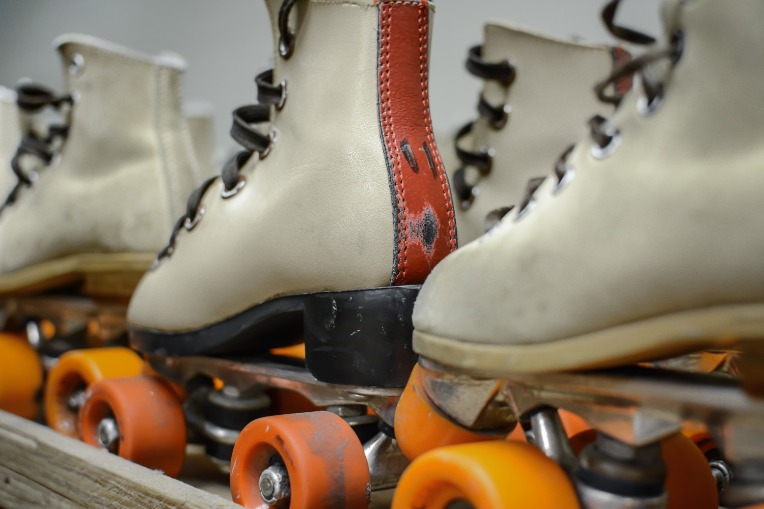 roller skates at topsail island beach skating rink | SeaShore Realty