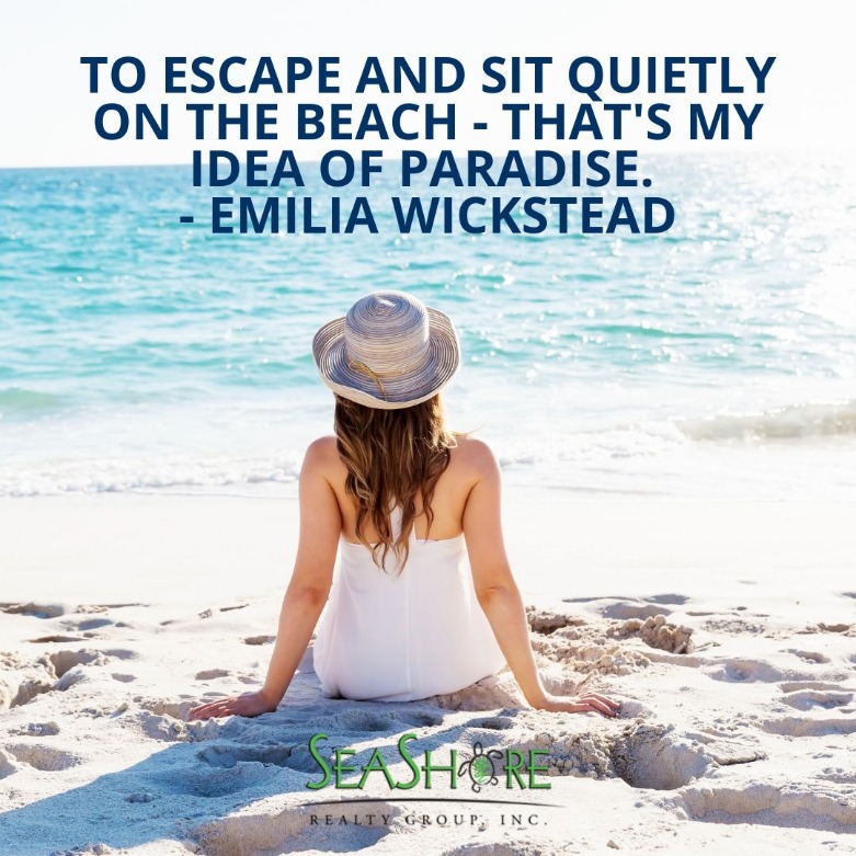 Inspire your Imagination for Summertime at the Beach with These 8 Beach Quotes | SeaShore Realty