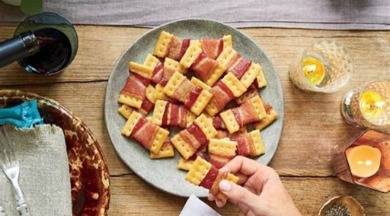 bacon wrapped crackers | seashore realty