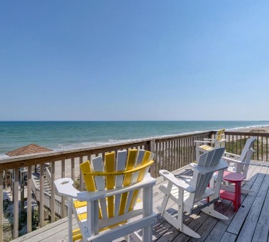 beach view from our rental 1274 New River Inlet Road  | SeaShore Realty
